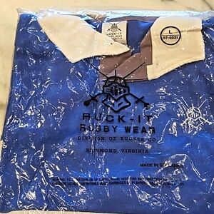 Men's long sleeve Rugby shirt 100% cotton